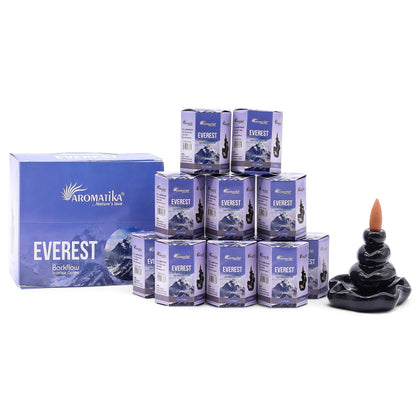 Aromatika Everest Masala Backflow Incense Cones, Pack of 10