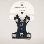PAW step-in dog harness with reflective details and paw charm