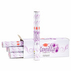 HEM Vanilla incense pack with several matching cartons