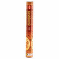 HEM Sandalwood incense in its tall hexagonal pack