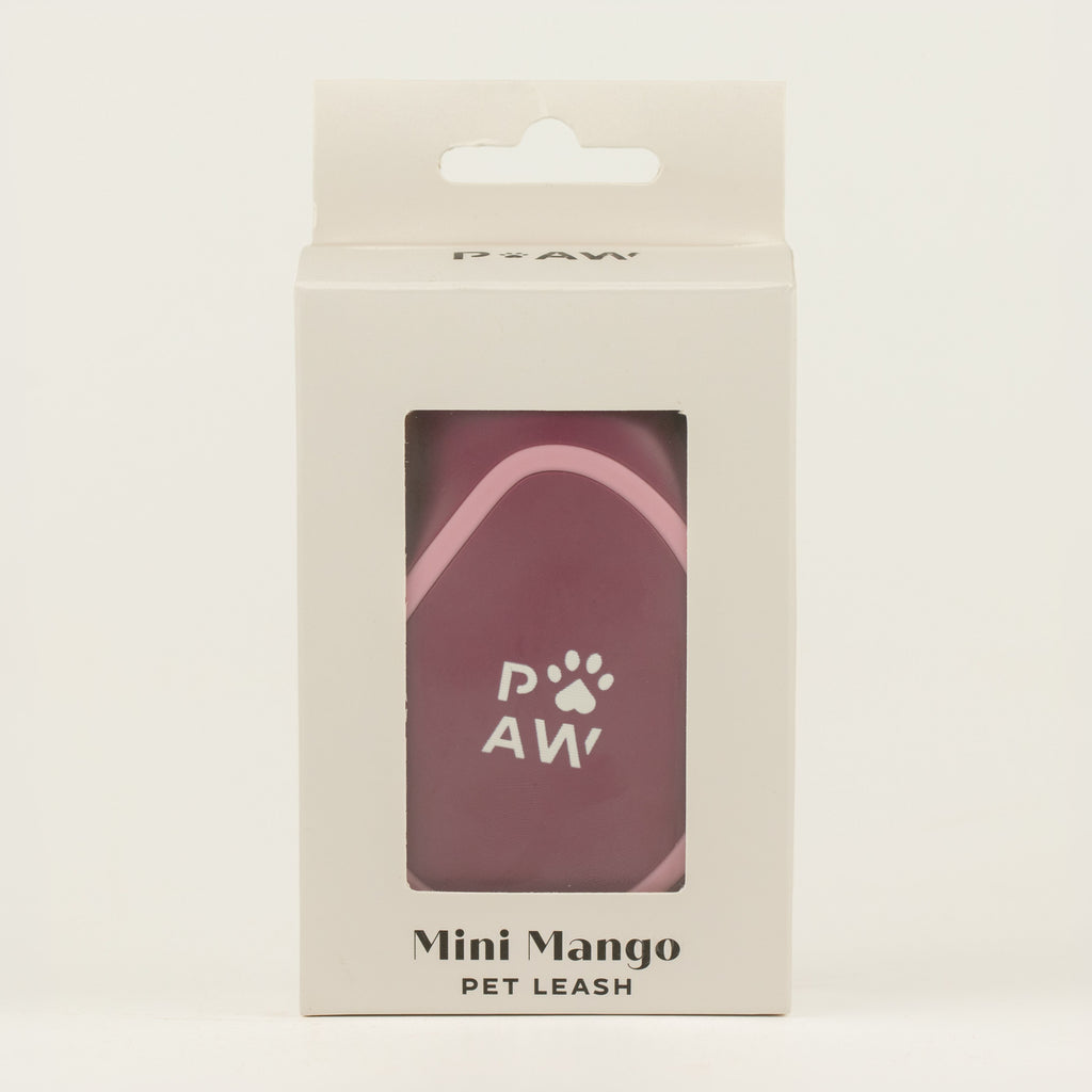 Paw Mini Mango lead shown in its display box