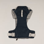 Back view showing the harness straps and fastenings