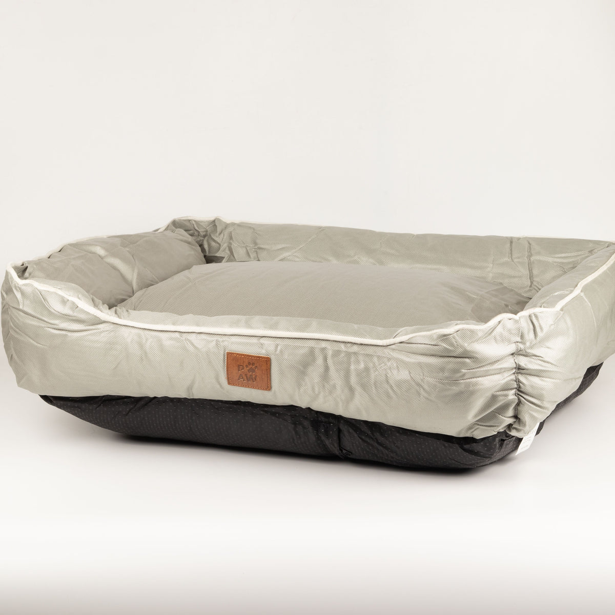 PAW Medium Pet Bed, Khaki Beige, 70 x 60 x 15cm