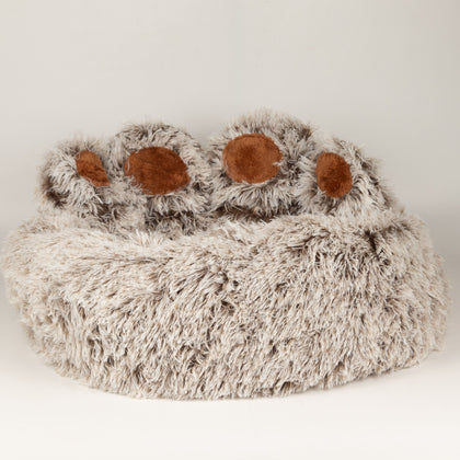 PAW Medium Big Paw Round Pet Bed, 60cm Diameter