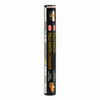 HEM Palo Santo Cinnamon incense in a tall black hexagonal pack