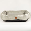 PAW Medium Pet Bed, Khaki Beige, 70 x 60 x 15cm
