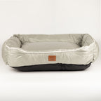 PAW Medium Pet Bed, Khaki Beige, 70 x 60 x 15cm
