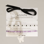 Nymph Full Moon bracelet set displayed on its illustrated card