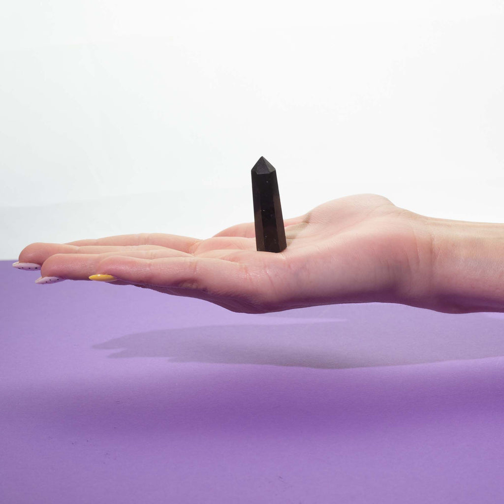 Four Gemstone Shapes - Black Tourmaline