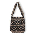 Nomad Sari Jacquard Natural Nomad Carryall Bags - Desert Loom