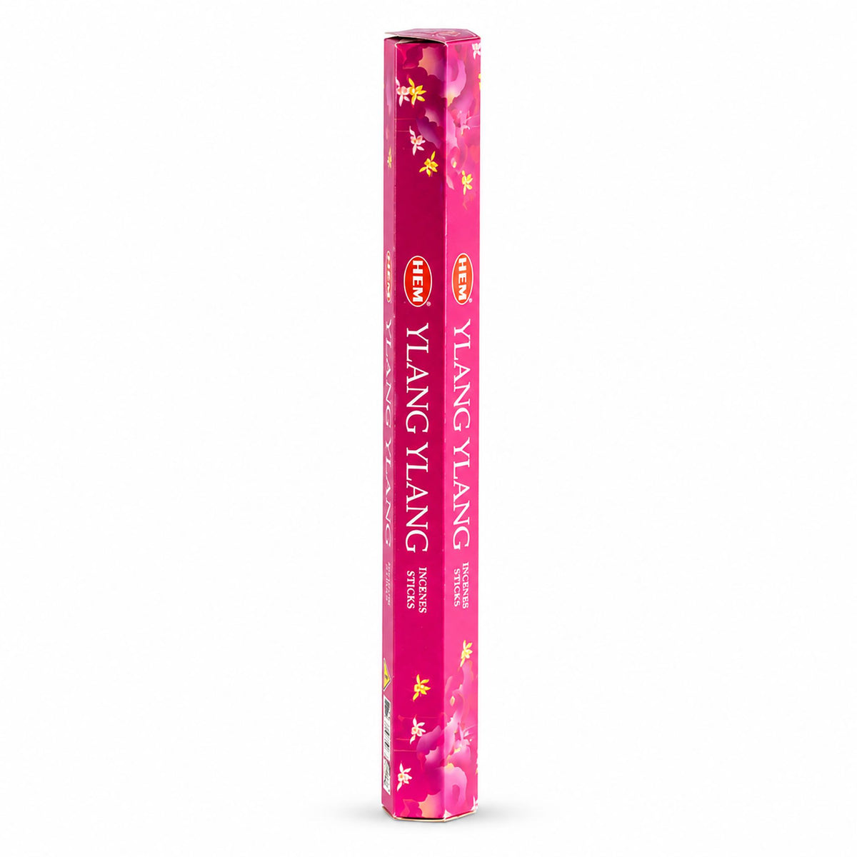 HEM Ylang Ylang incense stick pack in a bright pink floral design