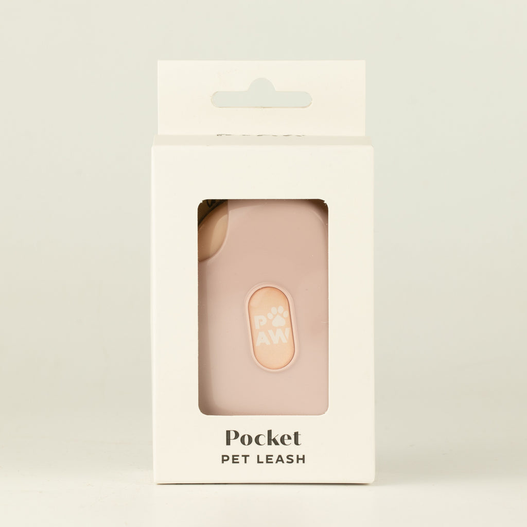 Pink Pocket Pod lead shown in its retail packaging