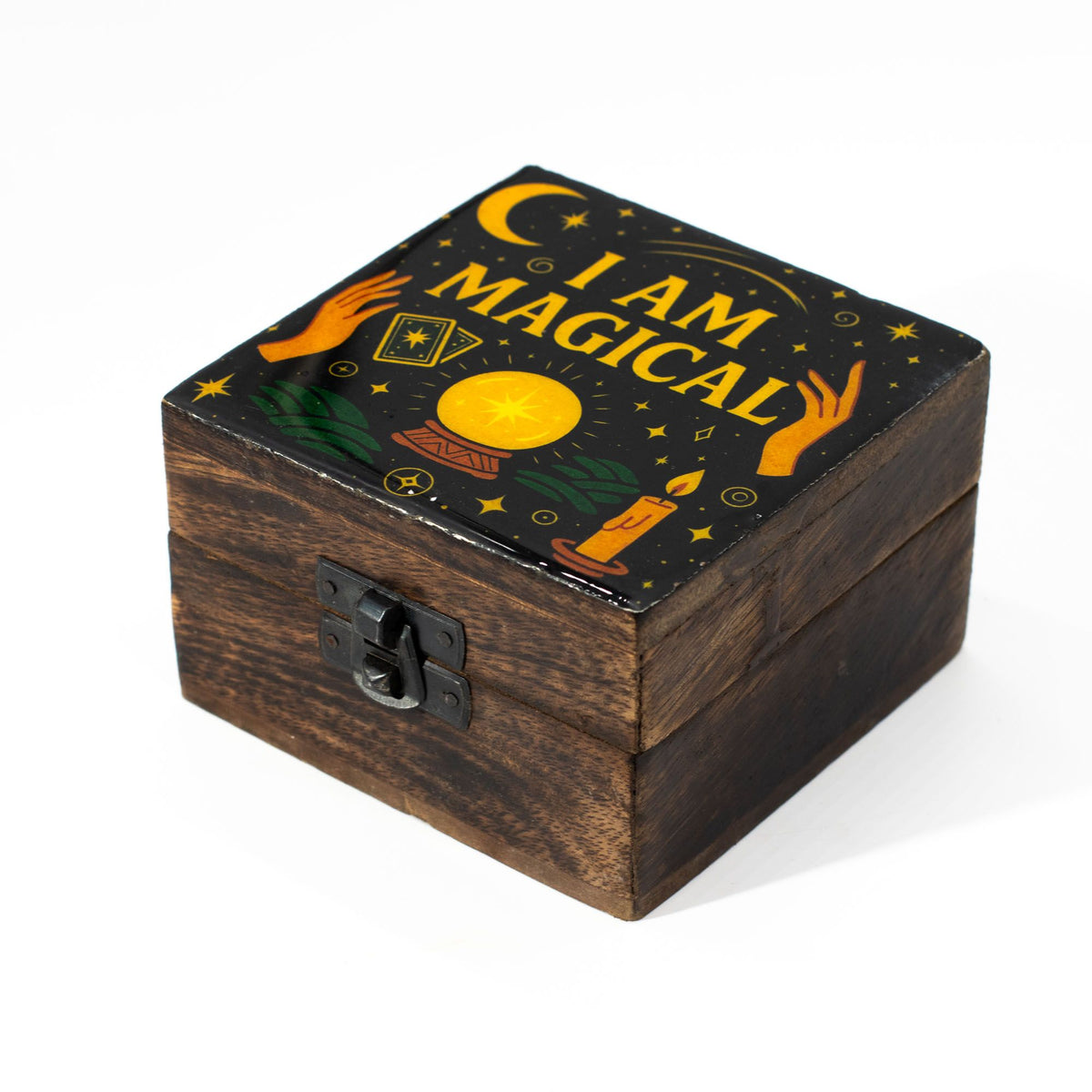 Small Enamelled Box  - I am Magical