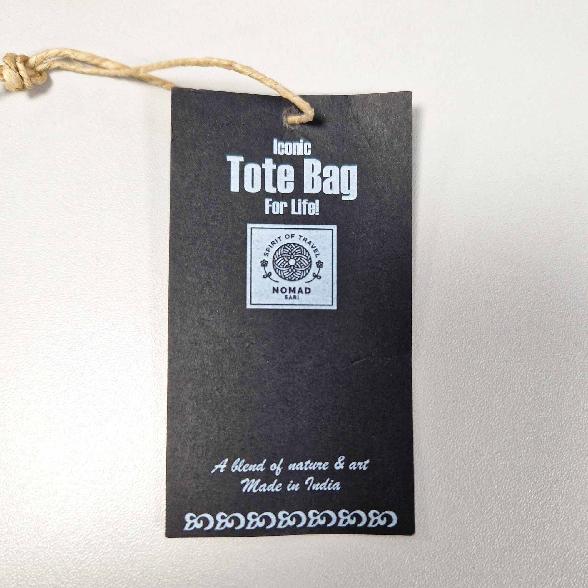 Iconic Classic Tote Bag - It's a Dogs Life - White 10oz