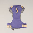 Back view of the lavender step-in harness