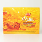 HEM Resin Collection gift box, front view