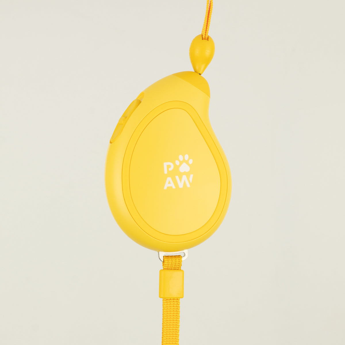 Yellow mango-shaped lead casing shown from an angle