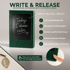 Graphic showing the notebook and its features