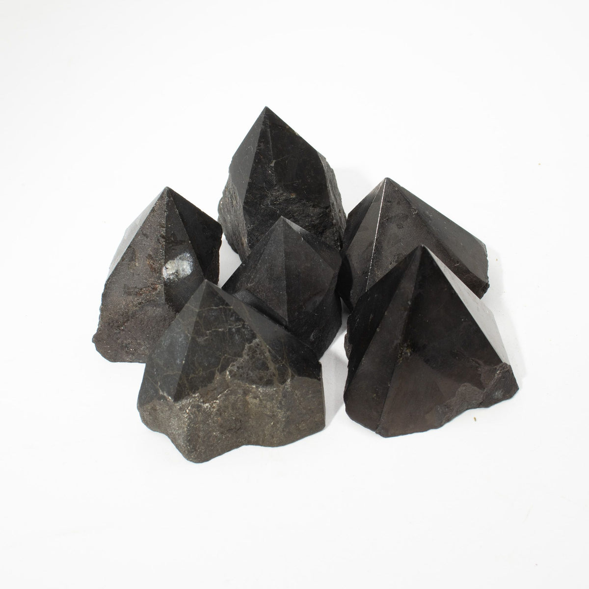 Gemstone Top Polished Points - Indian Tourmaline  (approx 5-6 pieces)