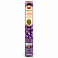 HEM Precious Lavender incense in a purple hexagonal pack