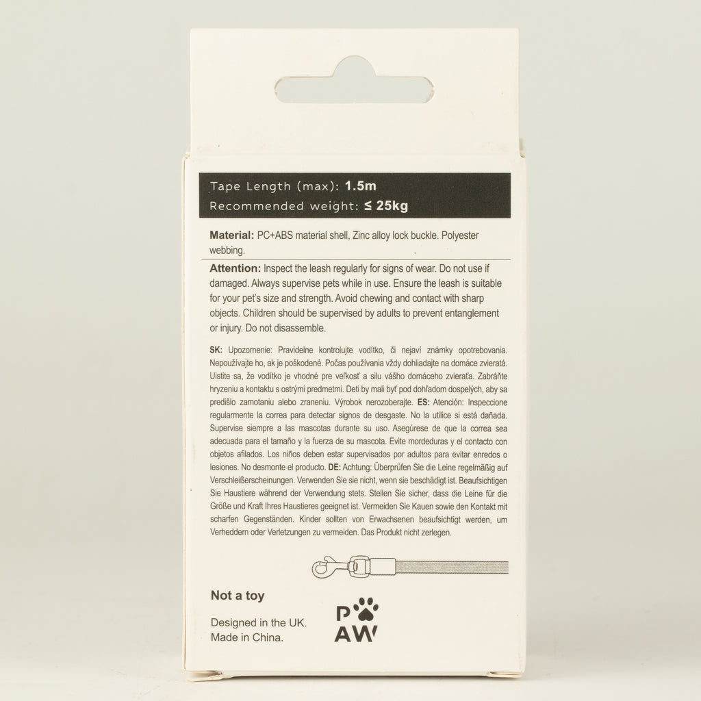 Back of Pocket Pod packaging with product information