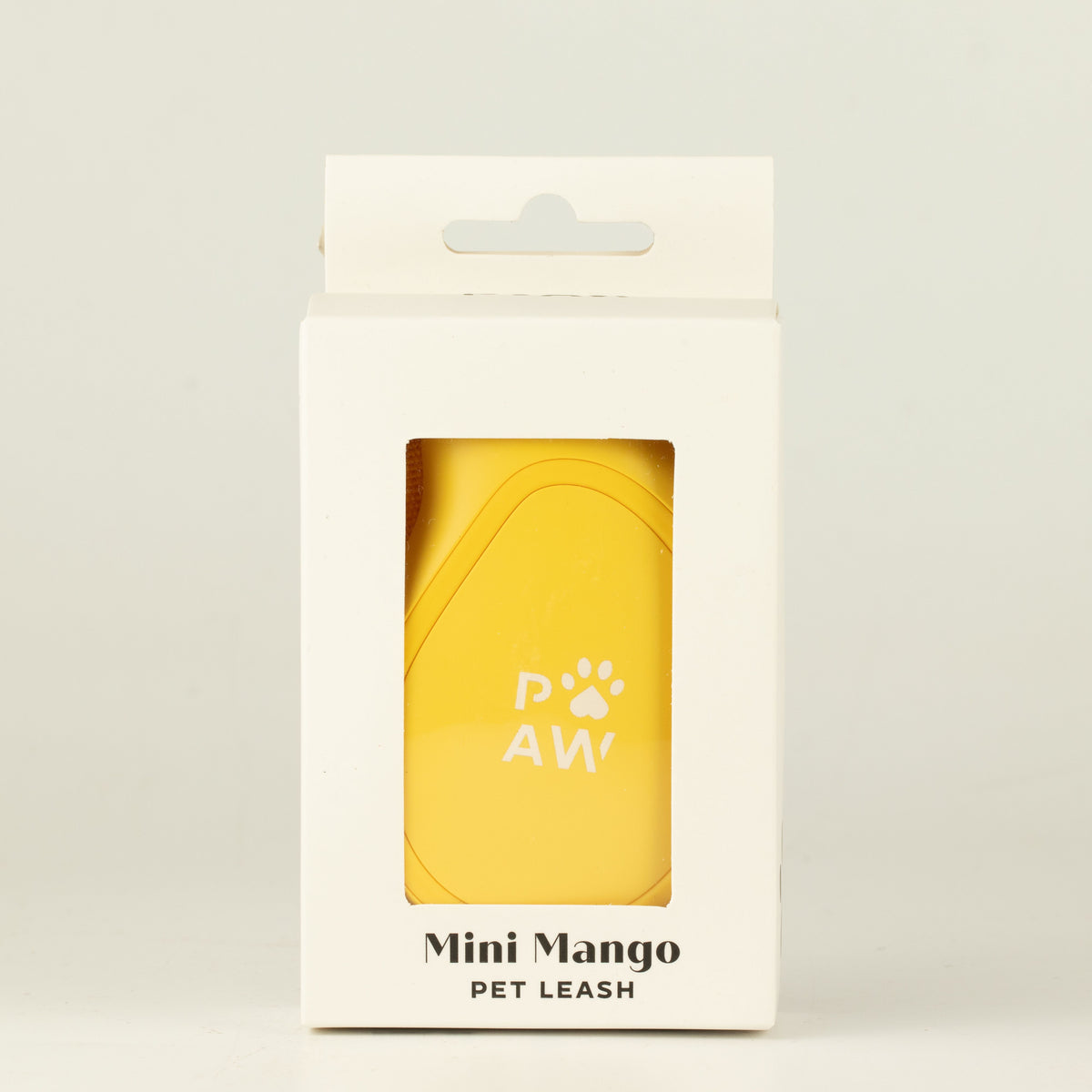 Yellow Mini Mango lead shown inside its packaging