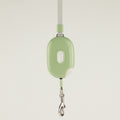 Green Paw Pocket Pod retractable lead with wrist strap and clip