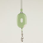 Green Paw Pocket Pod retractable lead with wrist strap and clip
