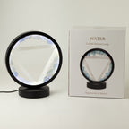 Lamp beside its Water Crystal Element Lamp packaging