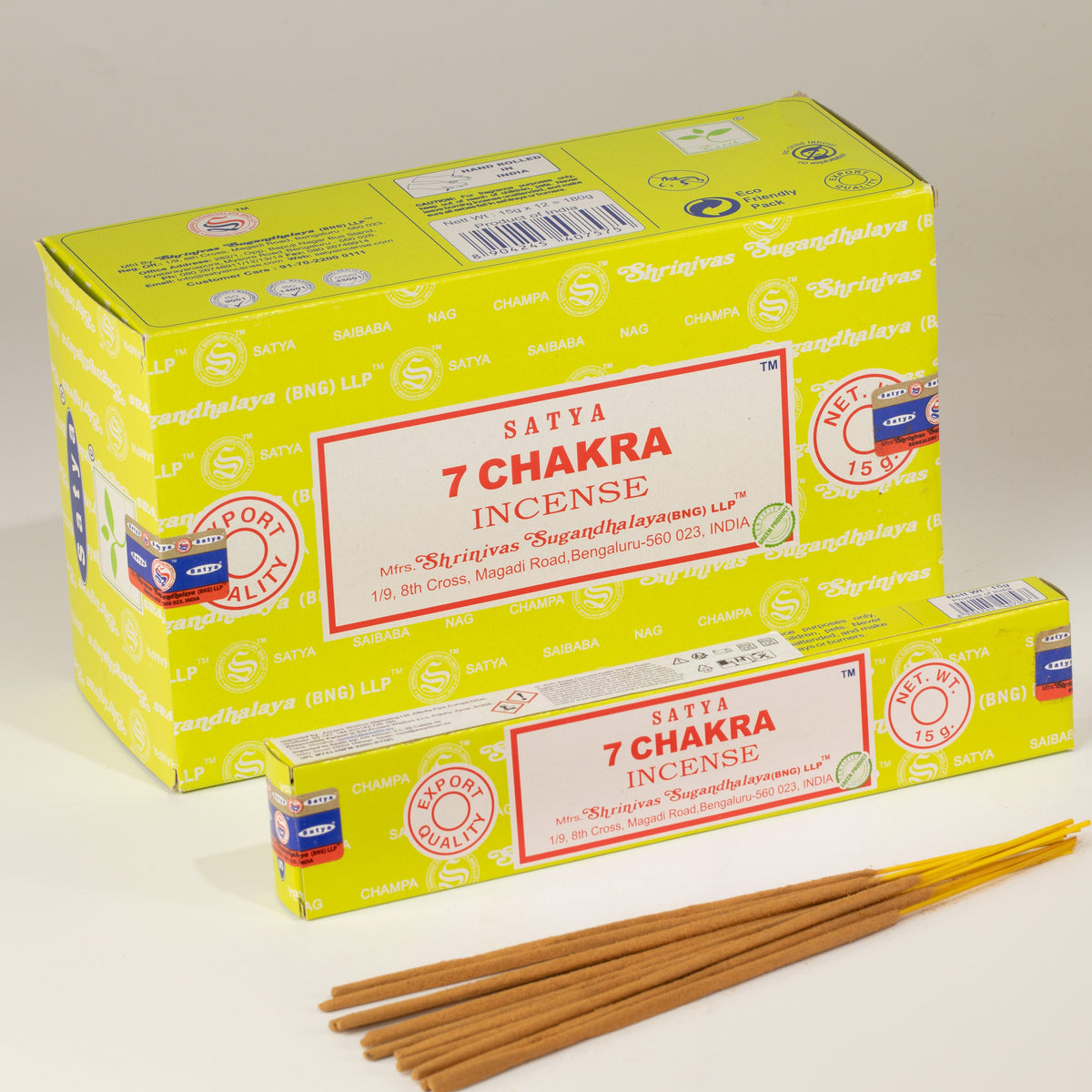 Satya Incense 15gm - 7 Chakra