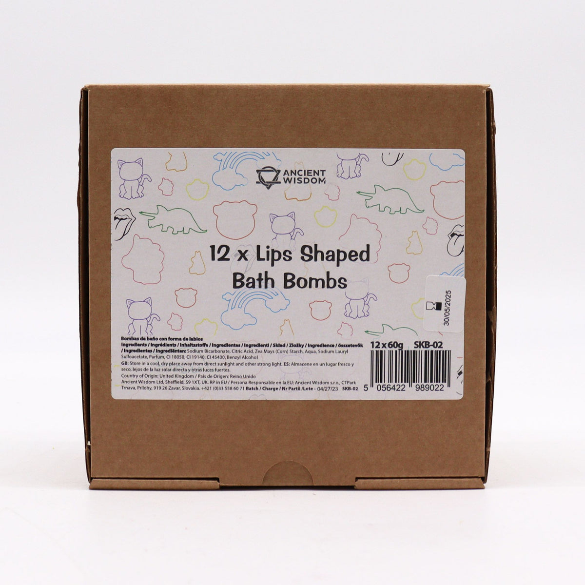 Lips Bathbomb 60g