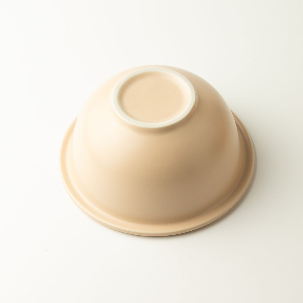 Underside of the cream bowl