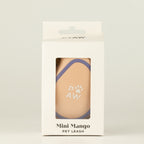 Mini Mango peach pet lead shown in its packaging