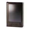 Black A5 intention notebook with a front LCD wipe screen