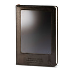 Black A5 intention notebook with a front LCD wipe screen
