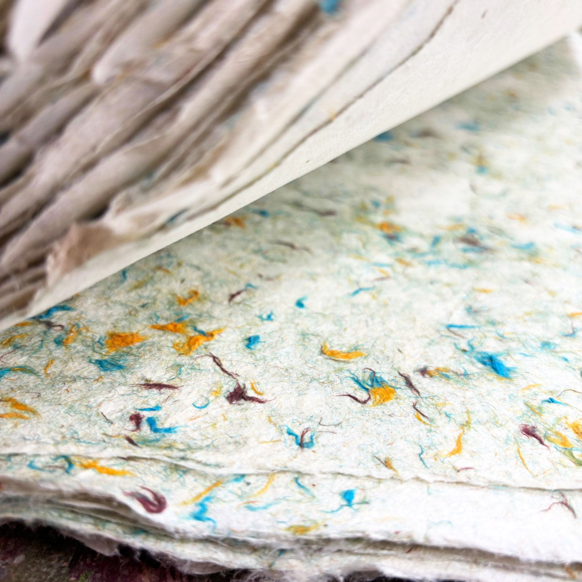 Lokta Craft & Wrapping Paper 51x76cm – Mixed Floral Cotton
