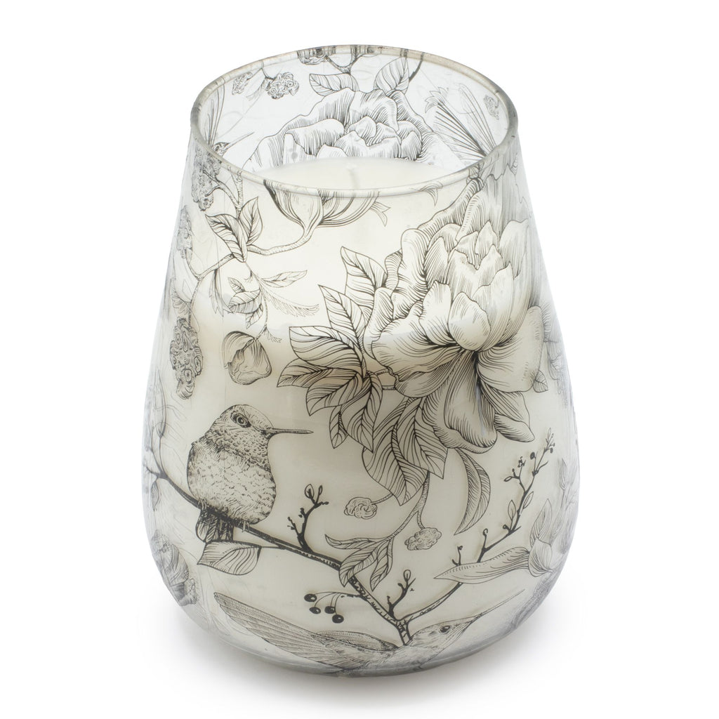 Tall Glass Jar Candles - Drawn by Flame