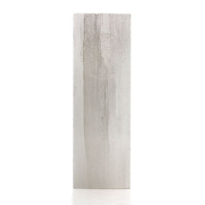 Selenite Block Lamp, 25cm, Tree of Life