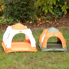 Two tent beds shown side by side