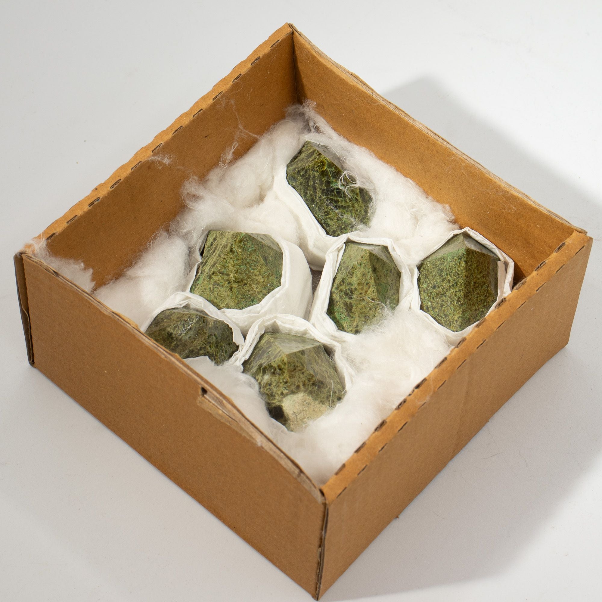 Gemstone Top Polished Points - Epidote A grade (approx 5-6 pieces)
