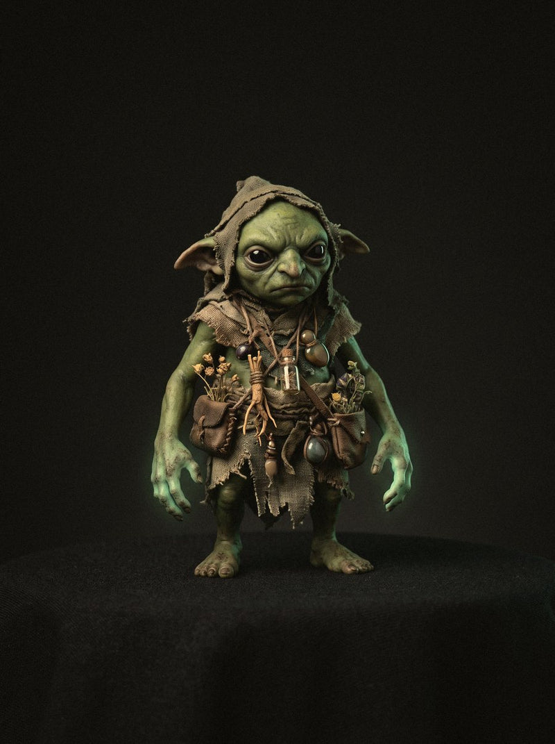 The alchemist goblin, keeper of The Magician